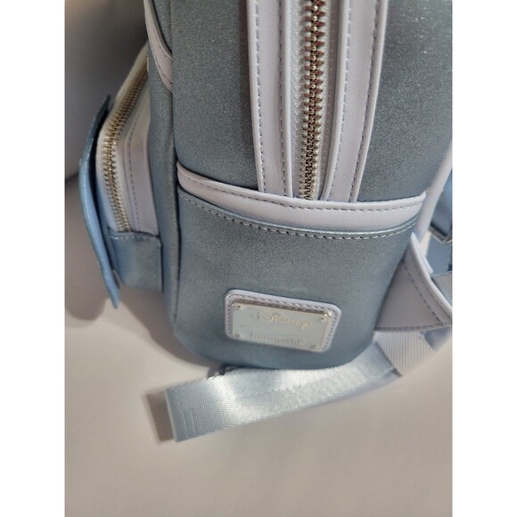 The Princess and the Frog Tiana Blue Gown Glitter Cosplay Backpack And Wallet - Picture 8 of 11